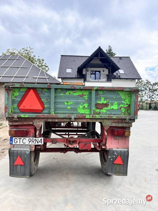 Przyczepa rolnicza 4 t zarejestrowana Przyczepy rolnicze Mała Słońca
