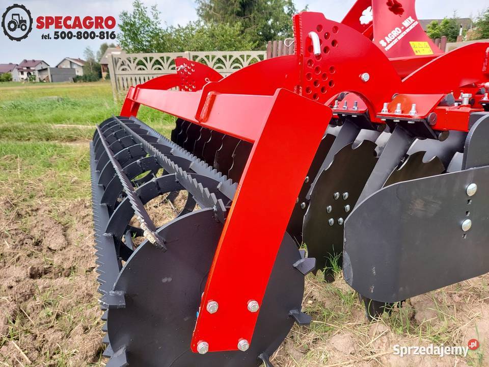 Agregat talerzowy brona ścierniskowa Stara Błotnica