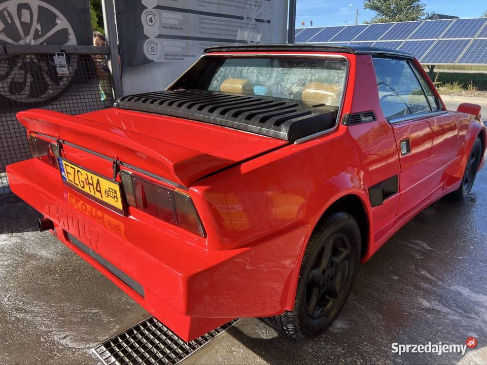 Piękny Fiat x19 żółte tablice łódzkie Łódź