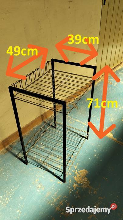 Kwietnik metalowy stolik ażurowy pod sprzedam