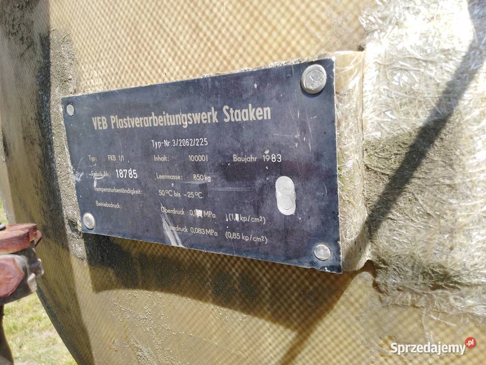 Beczkowóz wóz asenizacyjny Fortschritt HTS100 Mętno sprzedam