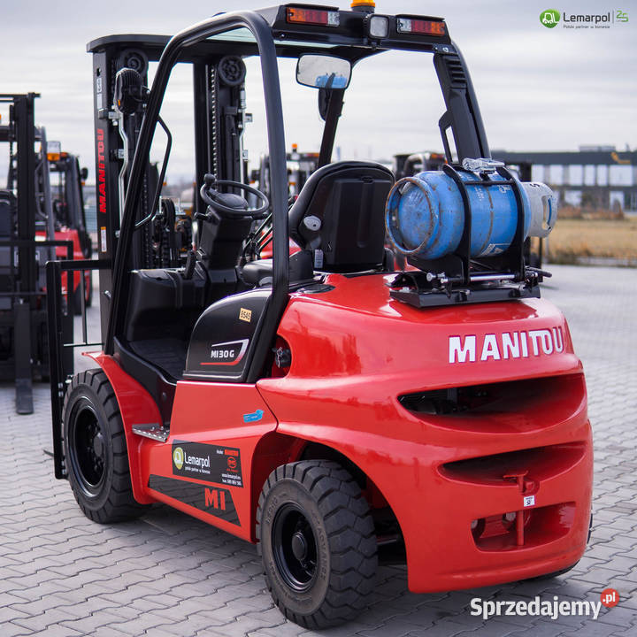 Wózek widłowy Manitou Mi 30G 33m gaz gaz Zator