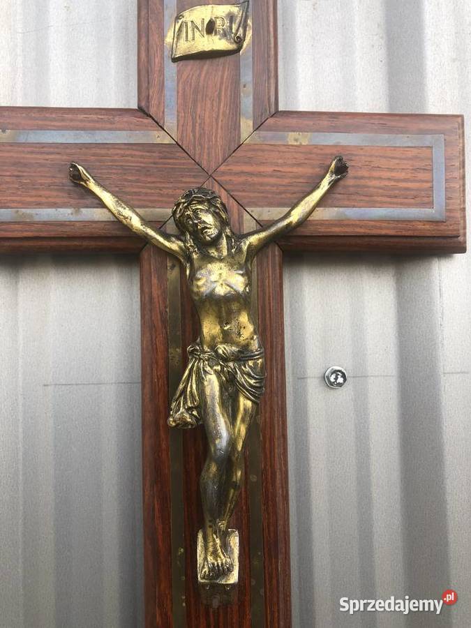 Krzyż na ścianę zabytkowy 40 Łowicz