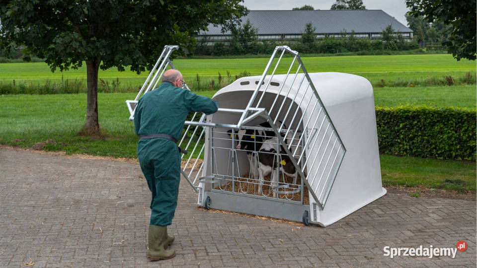 Domek cieląt pojedynczy CalfOTel XL2 z progiem z Opole