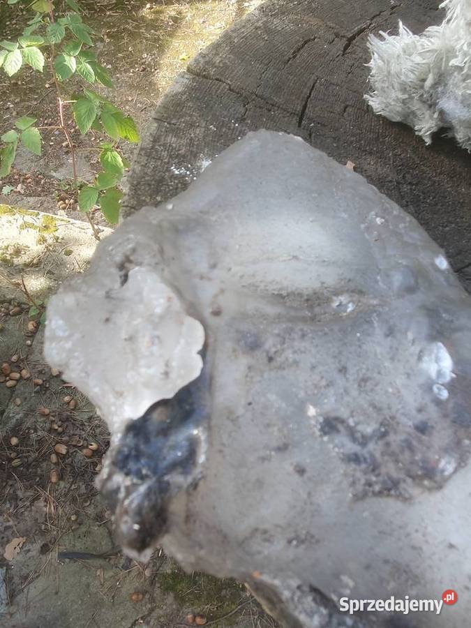 Wosk szkło techniczne hutnicze bryła minerał mazowieckie Warszawa