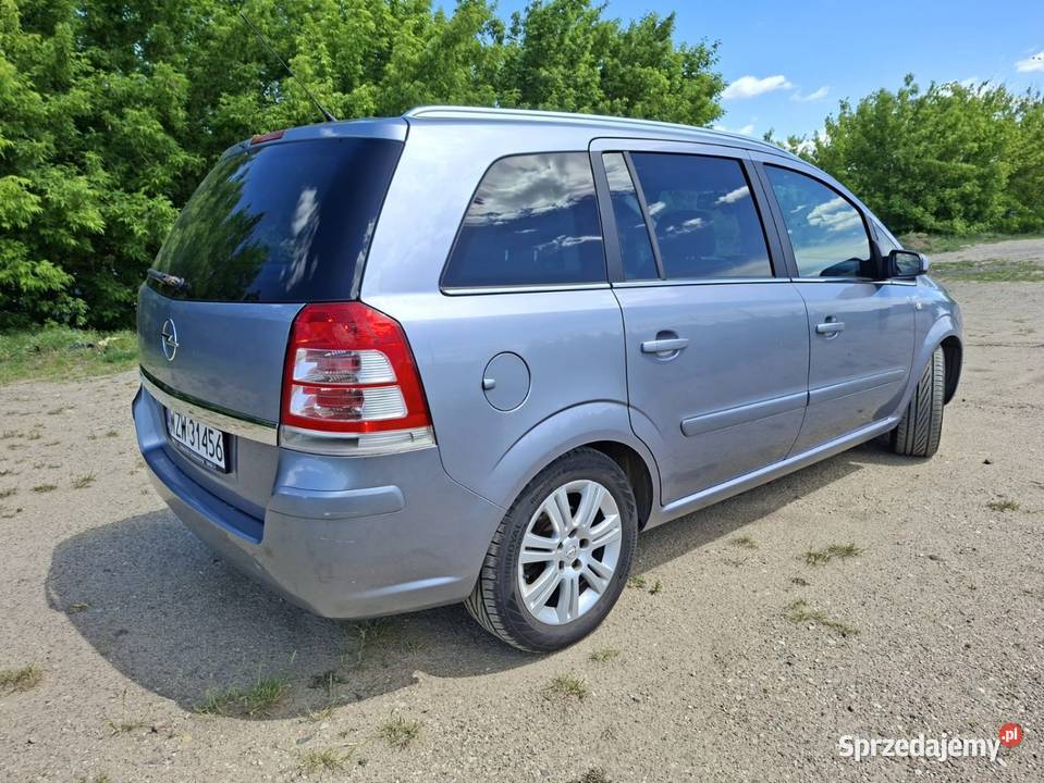 Opel ZAFIRA 18 140 GAZ 2009r wersja 7os Polift poduszka powietrzna mazowieckie Piaseczno
