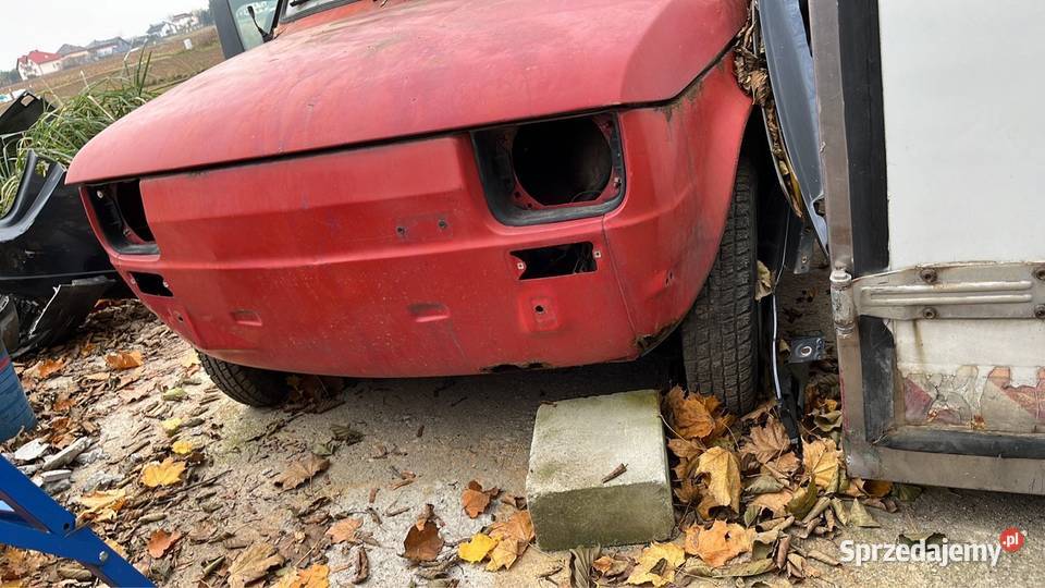 Fiat 126 papierami Kraków