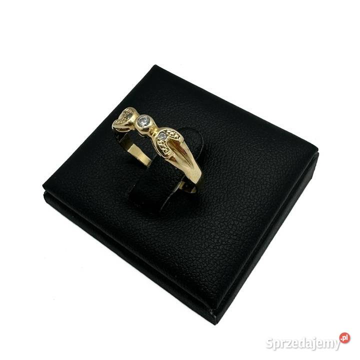 Złoty Pierścionek pr 585 199g R19 warmińsko-mazurskie Elbląg