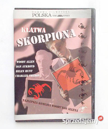 film dvd Klątwa Skorpiona Wóddy Allen płyta dvd komedia