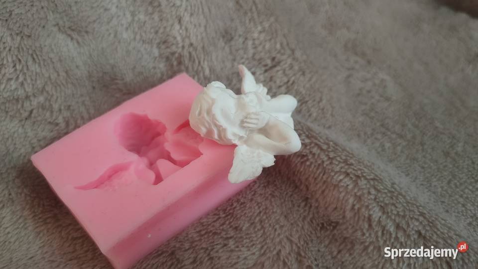 Forma silikonowa anioł aniołek amor amorek z