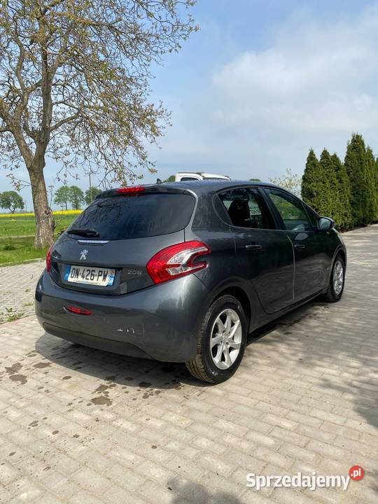 Peugeot 208 14 HDi Wersja Style Klima tablet lakier metallic Damasławek