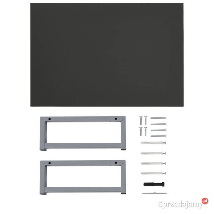 Mebel łazienkowy szary 60 x 40 x 163 WM283806 Warszawa sprzedam