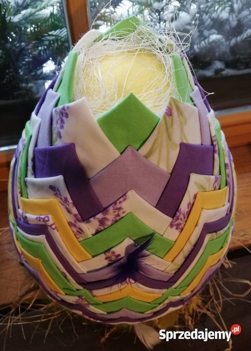 Wielkanoc pisanka jajo 40 kwiaty z ficu małopolskie Kraków