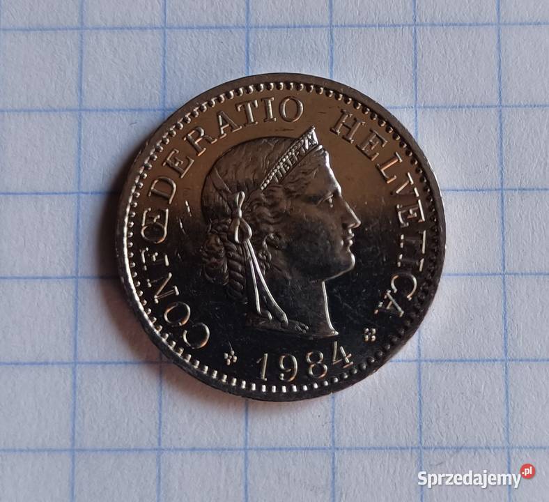 10 RAPPÓW 10 CENTYMÓW 1984 SZWAJCARIA Piszczac