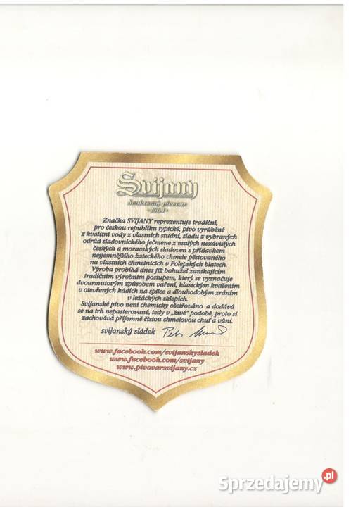 Svijany podstawka do piwa 4