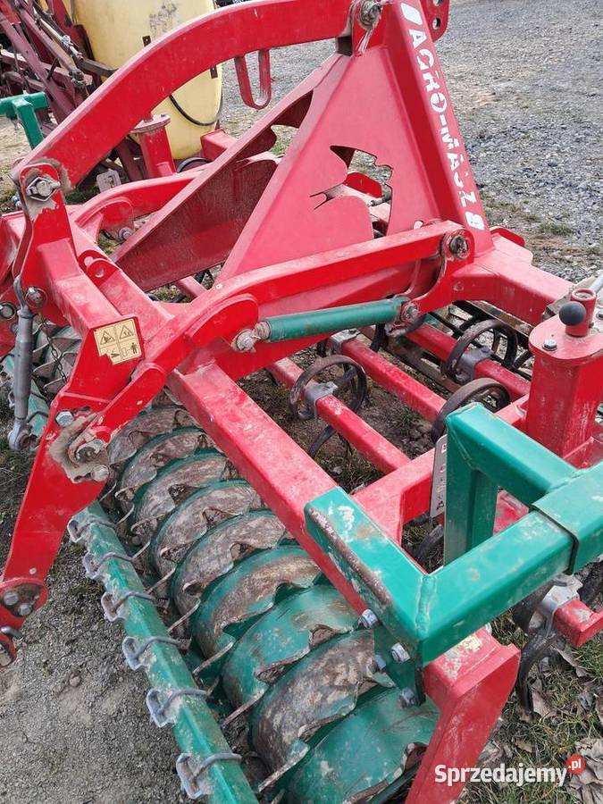 Agregat uprawosiewny AGROMASZ 25 m wał packera świętokrzyskie Łagów