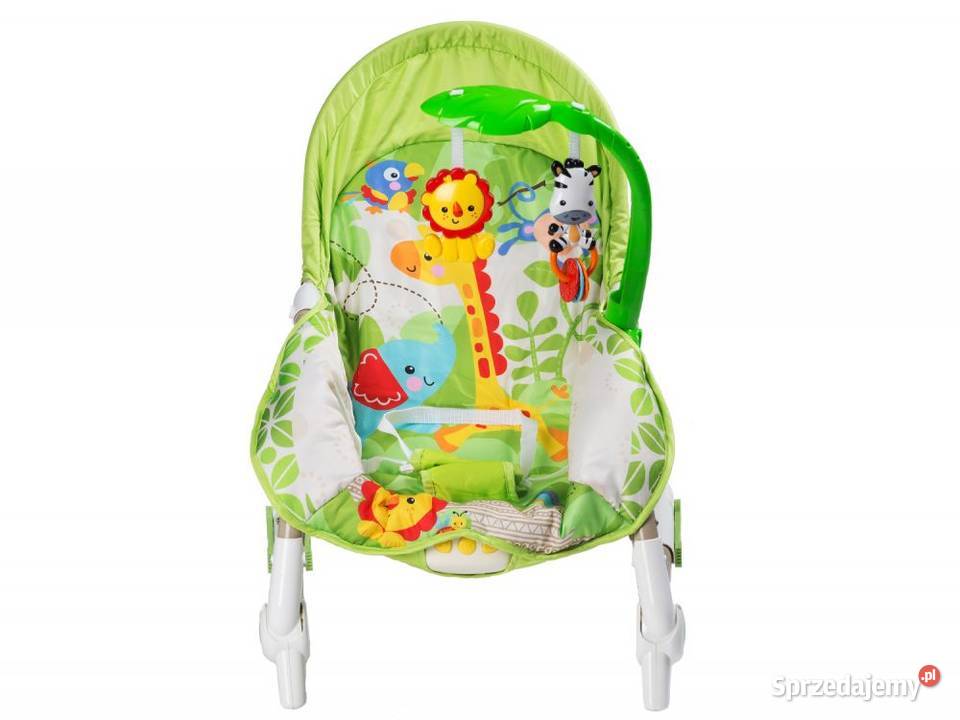 Leżaczek bujaczek kołyska wibracje muzyka lew Bielsk Podlaski