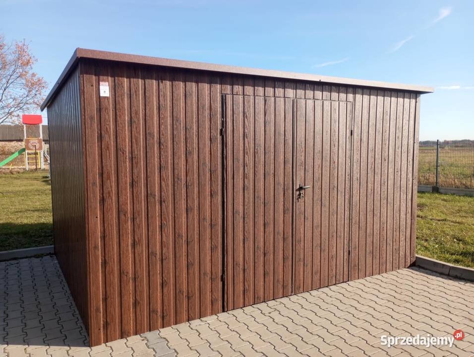 Garaż blaszany składzik 4x2 Brzeziny