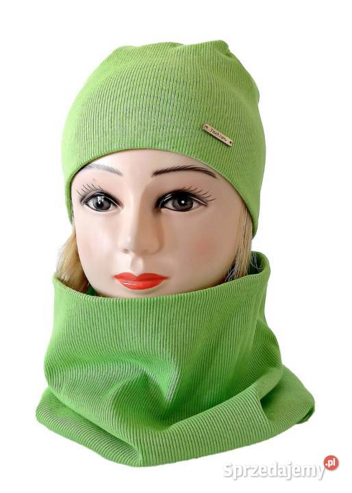Komplety czapka z kominem na jesień zimę i