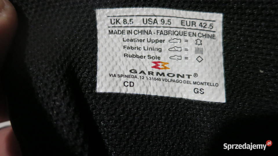 Buty Garmont goretex vibram stan nowe Niemce