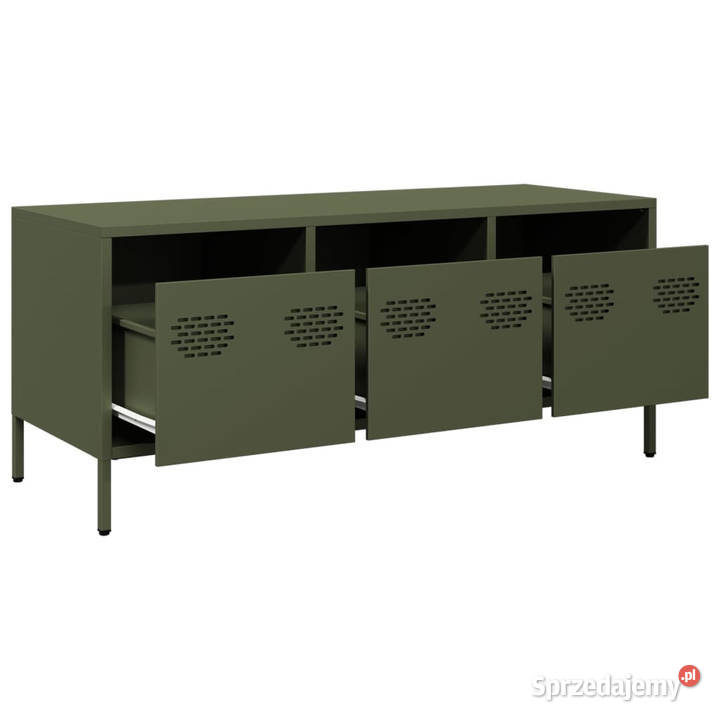 Szafka RTV oliwkowa 1015x39x435 stal walcowana mazowieckie Warszawa