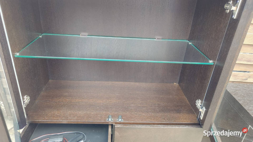 Witryna IMOLA Swarzędzkie Meble wenge WYPRZEDAŻ Warszawa