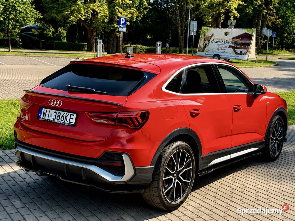 Audi Q3 Sportback 35 TFSI S line 150 Salon 1 dolnośląskie Wałbrzych