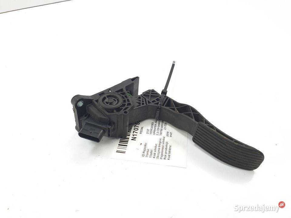 PEDAŁ MERCEDES SPRINTER 314 910 A9073010200 osobowe kujawsko-pomorskie Lipno sprzedam