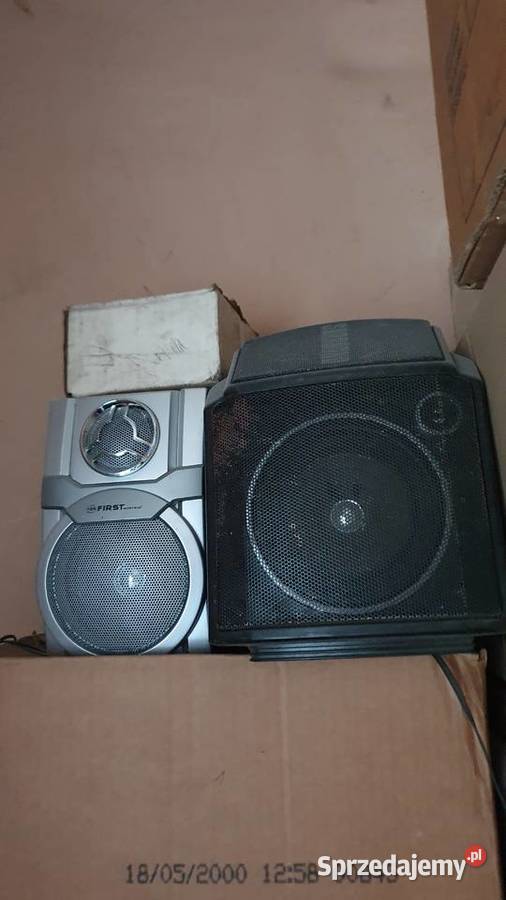 Głośniki stare vintage małe mazowieckie Warszawa