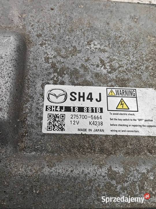 Mazda 6 GJ 22 D Komputer Sterownik Silnika Komputery Motoryzacja Opole Lubelskie