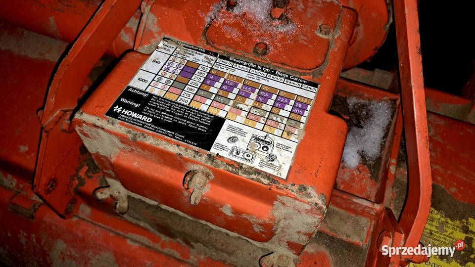 Glebogryzarka Howard 2m Lipnik