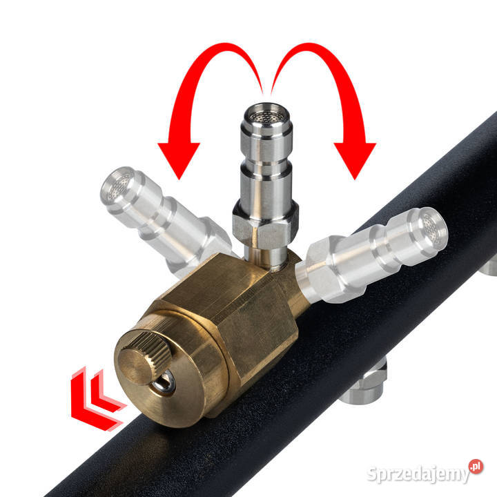 Lanca do Mycia Podwozia 275 Bar 7 Dysz 40 3 Osprzęt do myjek Ludźmierz