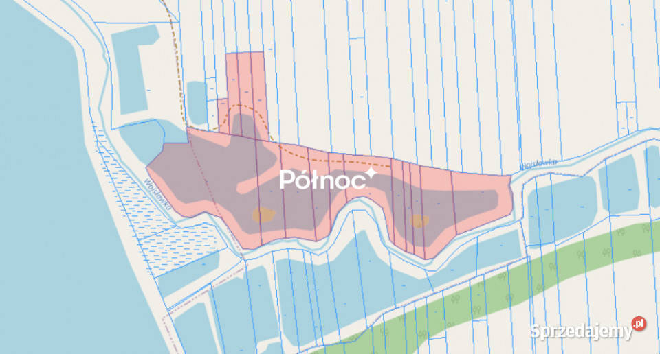 Malowniczy staw z potencjałem inwestycyjnym utwardzona Małochwiej Duży