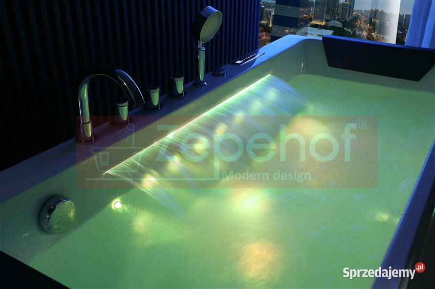 Wanna z hydromasażem EB414 prostokątna Hydraulika i armatura podlaskie Grabówka