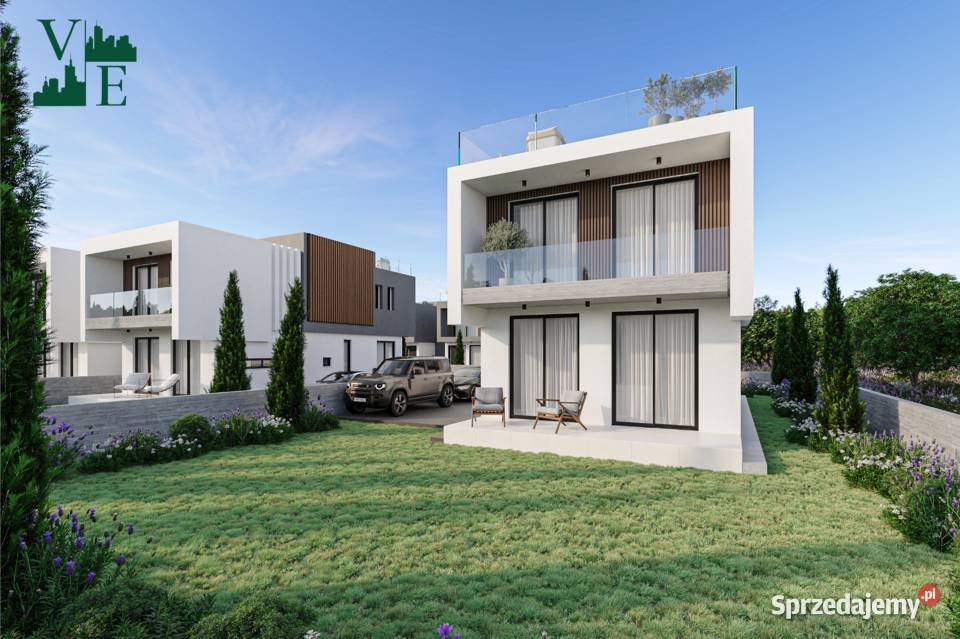 CYPR Nowoczesne Wille w Pafos Prywatny Basen mazowieckie Warszawa