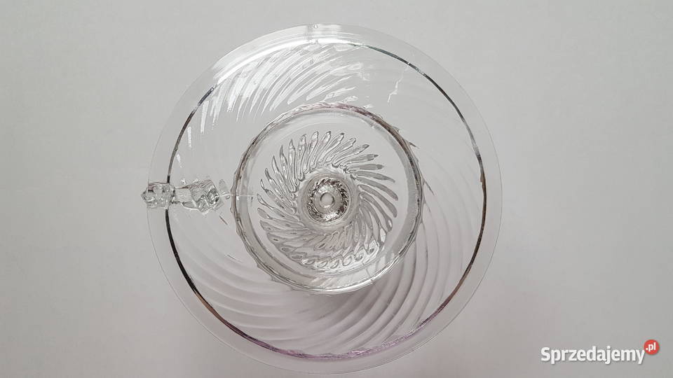 Kaganek Spirelli Ząbkowice szkło PRL Porcelana i szkło Dąbrowa Górnicza