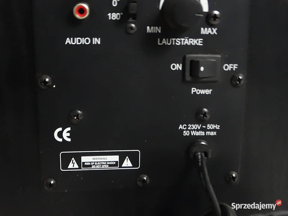 Aktywny Subwoofer CAT MBC 2000 Solidny Bas 50W sprzedam