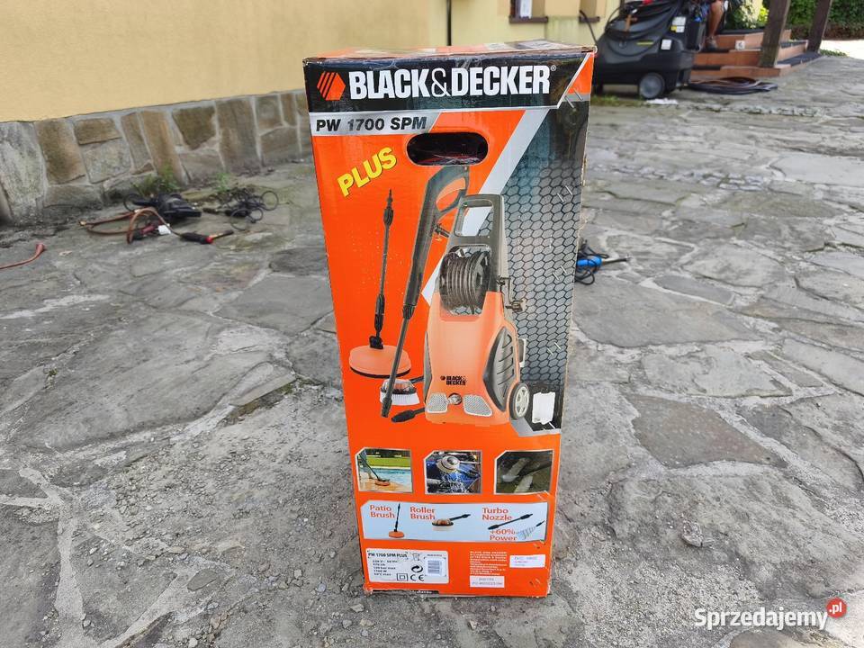 Myjka ciśnieniowa renomowanej firmy BLACKDECKER
