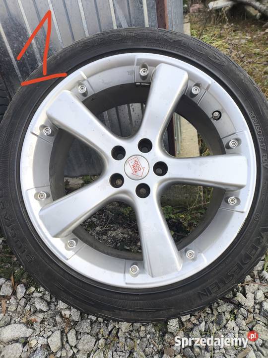 Alufelgi Miglia1000 5x100 dolnośląskie Krzyżowa