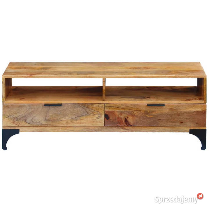 Szafka pod telewizor z drewna mango 120 x 35 x RTV