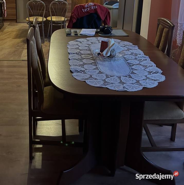 Stół I 6 krzeseł Stoły z krzesłami Piła