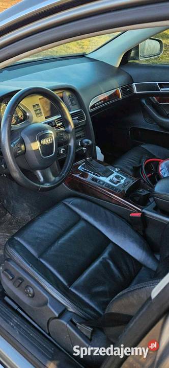 Audi a6 c6 30 tdi quattro tiptronic ele skóry Samochody osobowe Kurzętnik