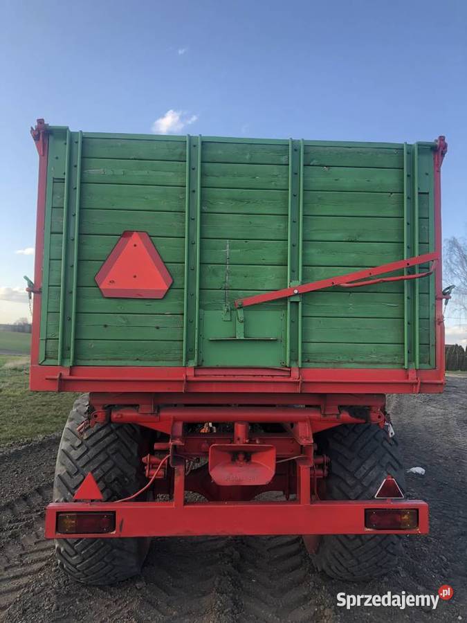 Przyczepa jednoosiowa wywrotka 6 ton Subkowy