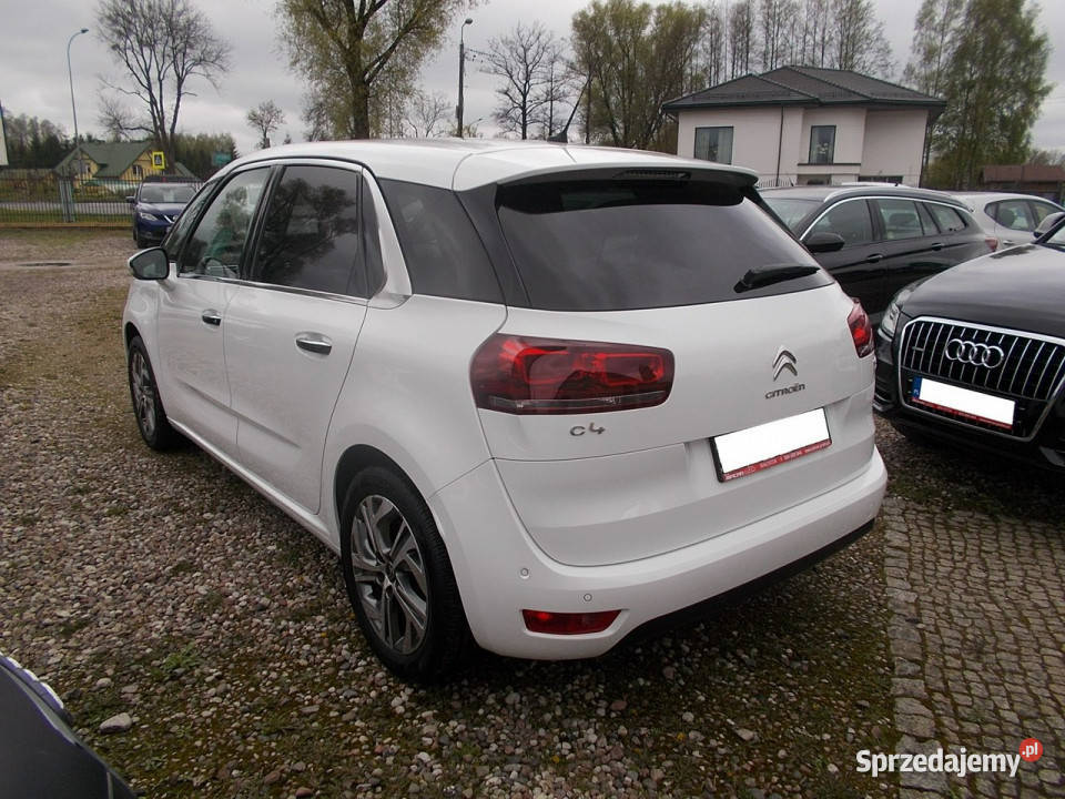 Citroen C4 Picasso 16 Benzyna 165 122 II 2013 Samochody osobowe podlaskie Białystok sprzedam