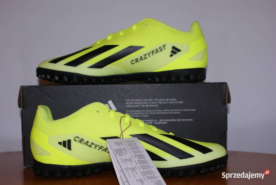 BUTY PIŁKARSKIE ADIDAS X CRAZYFAST CLUB TF 40 Piłka nożna Toruń