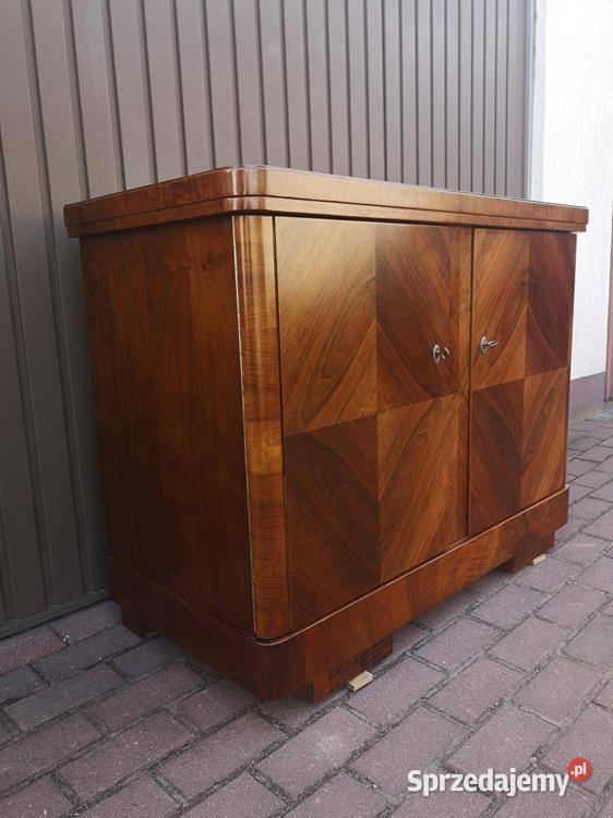Komoda Pomocnik ARTDECO Orzech Stara Antyk wielkopolskie Swarzędz