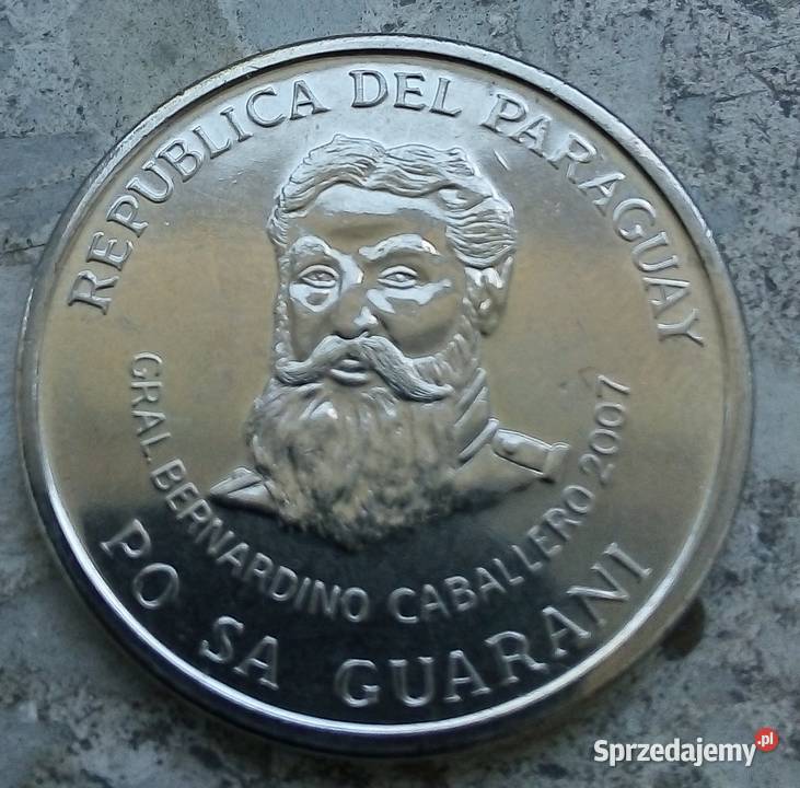 PARAGWAJ 500 GUARANIES2007 r ŁADNA Numizmatyka Legionowo