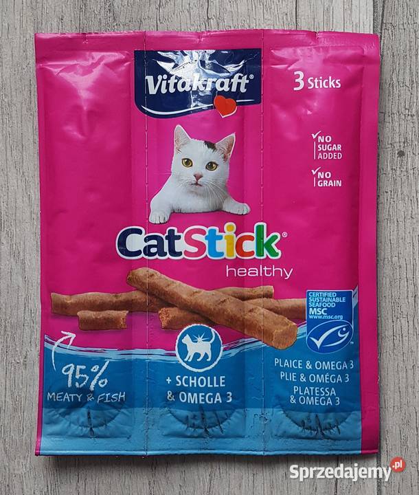 Vitakraft przysmak kota Omega3 Flądra 3 małopolskie Chrzanów