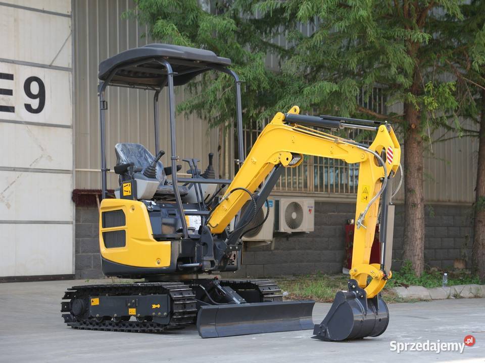 Minikoparka 2 t Mller Machinery MB 20 S silnik wielkopolskie Pleszew