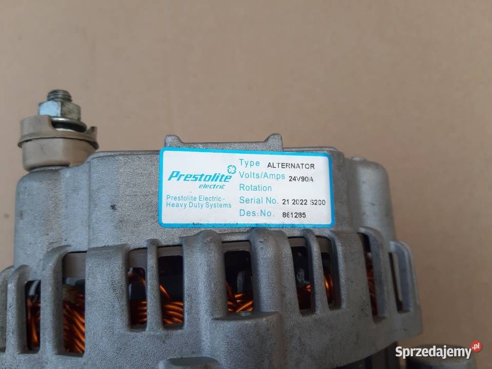 IVECO STRALIS TRAKKER ALTERNATOR 90A 24V 861285 lubuskie Trzciel